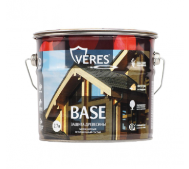 Грунтовка по дереву Veres Base (2,7л)